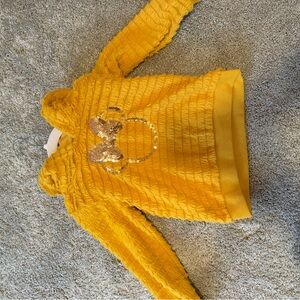 Disney Yellow Jacket with Gold Bow